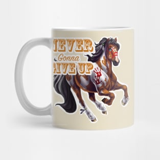 Never Gonna Give Up Mug